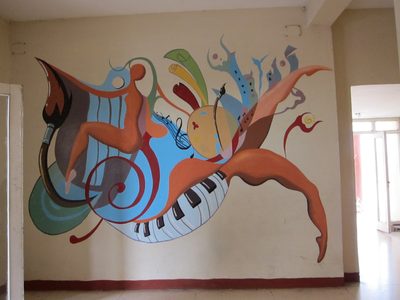 Decoration on the walls